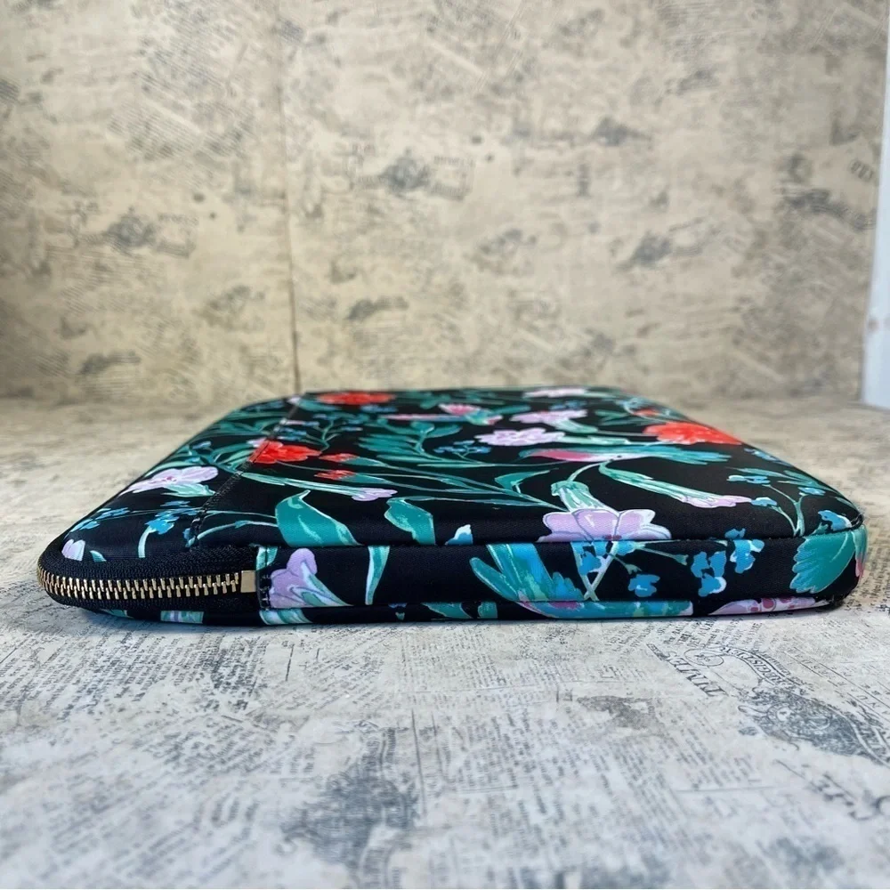 kate spade tropical bird print laptop sleeve case
